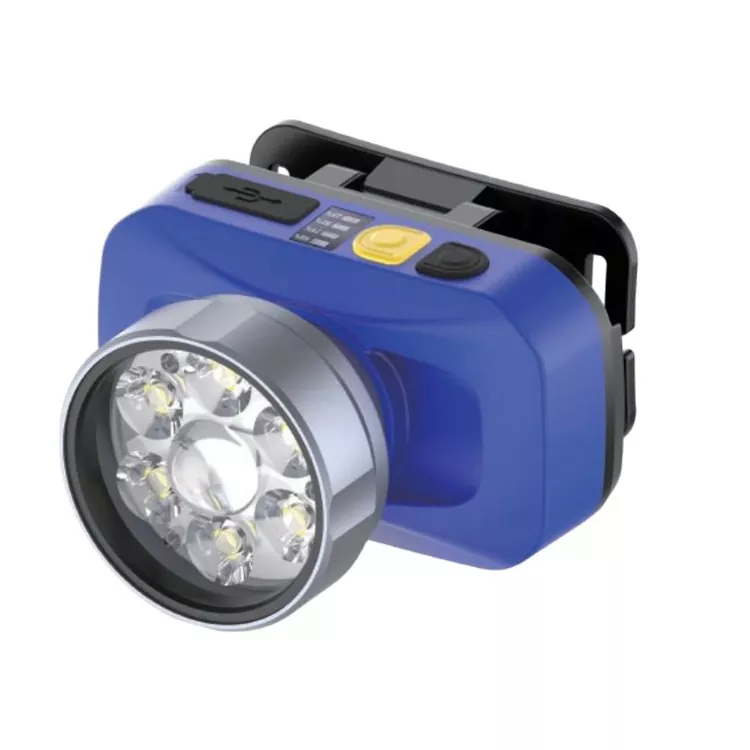 18650 drevet hvit laser LED-hodelykt for utendørs bruk