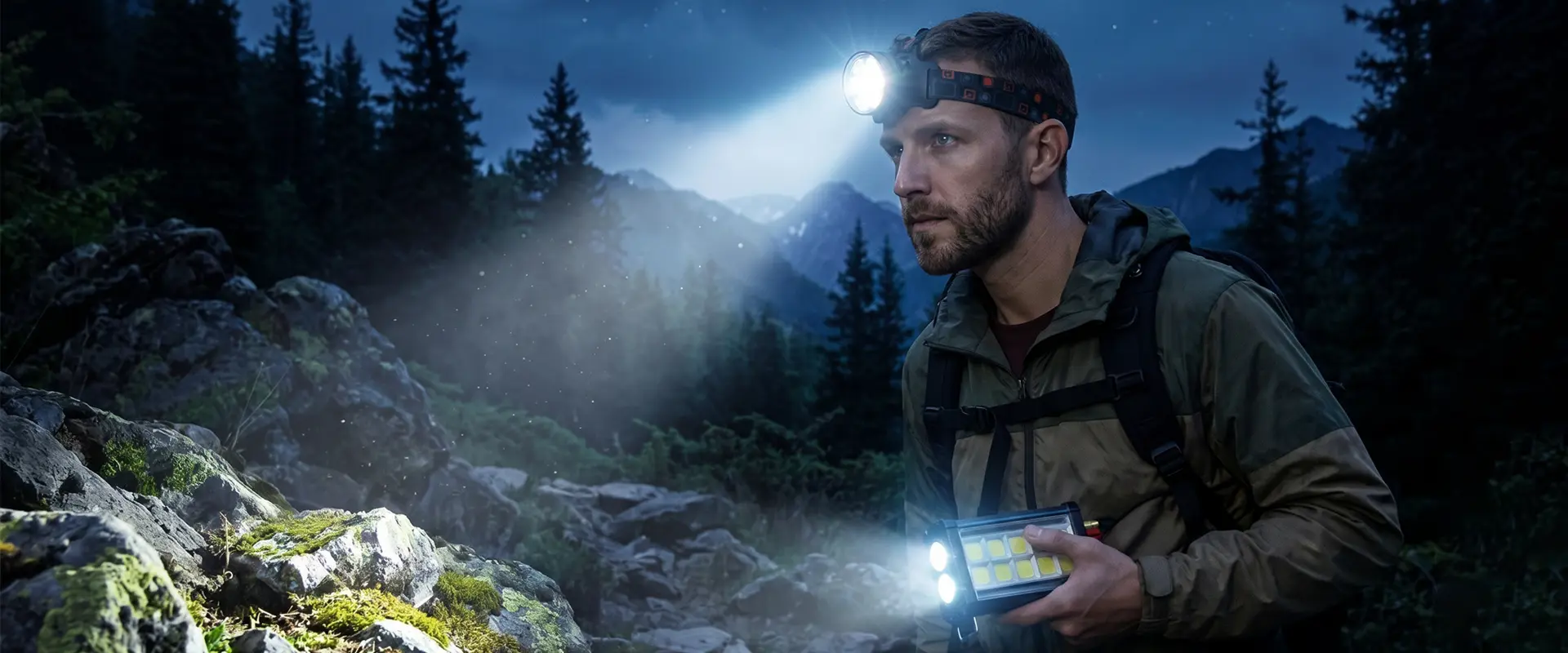 Forest Tiger Professional LED-hodelykt - OEM fabrikk direkte