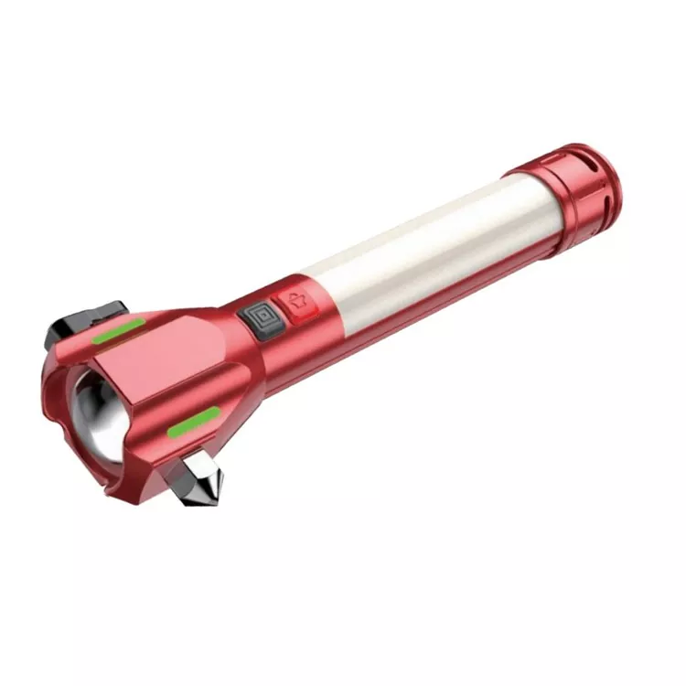 Multifunksjonell nødlys LED-lommelykt
