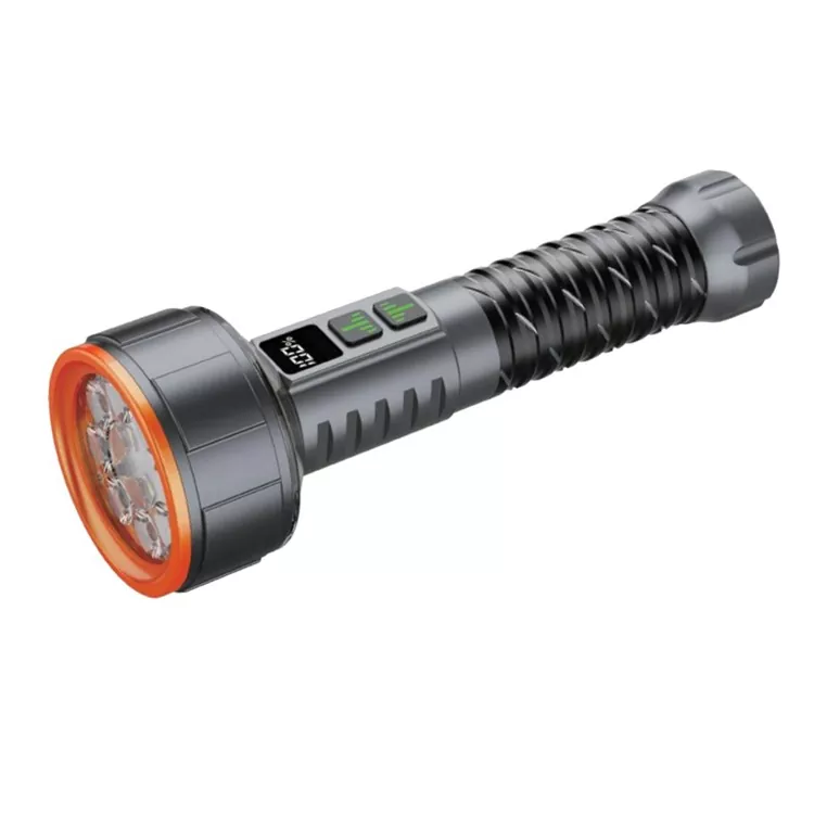 Multifunksjonell LED-lommelykt med SOS Strobe-nødbruk