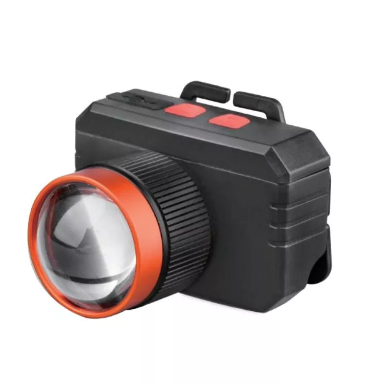 Oppladbar hvit laser 15W hodelykt 5-12H Runtime